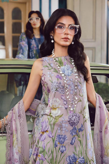 Maria B Embroidered Lawn 3pc suit