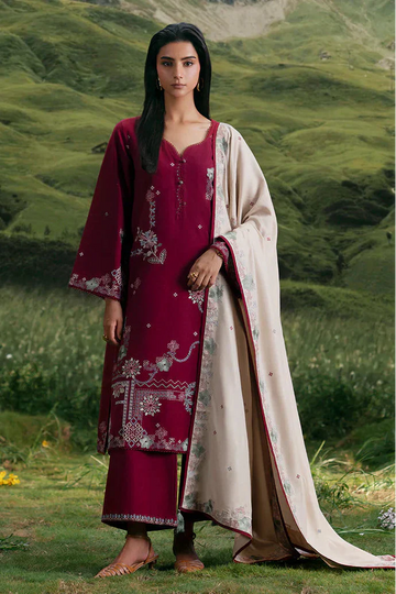 IMAGE-3 PIECE EMBROIDERED LAWN SUIT