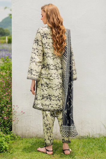 Jazmin Lawn Embroidered 3pc suit