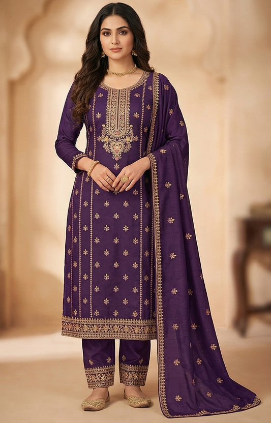 Bareeze - Karandi 2Pc Premium Embroidered Unstitched Suit
