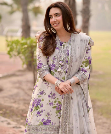 Aneela’s MOST DEMANDING EDITION 03PCS UNSTITCHED SUIT