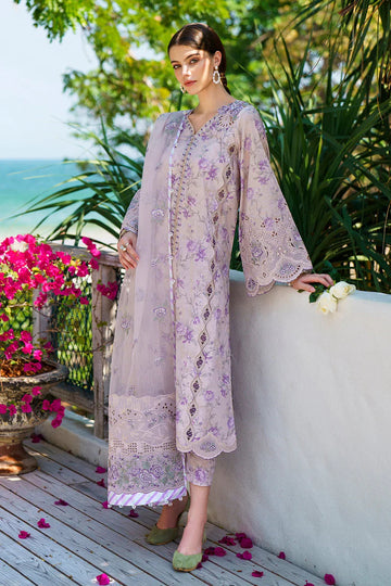 Baroque Embroidered Lawn 3pc Suit
