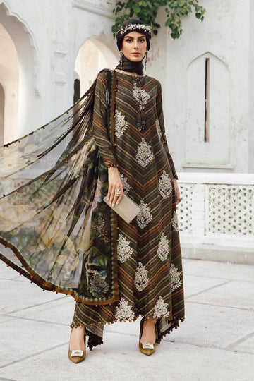 Maria B Embroidered Lawn 3pc suit